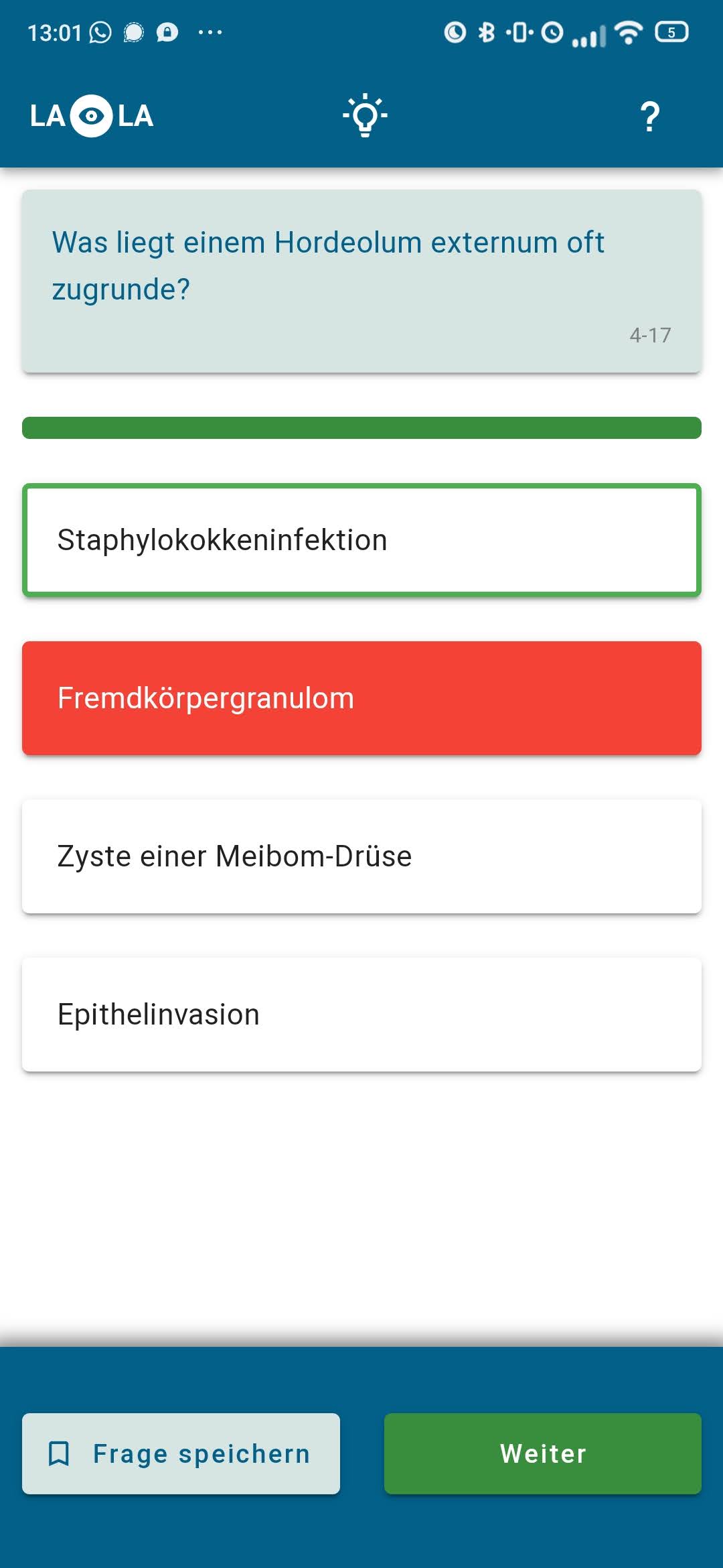Learning App Screenshot