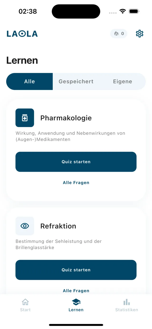 LAOLA App Screenshot