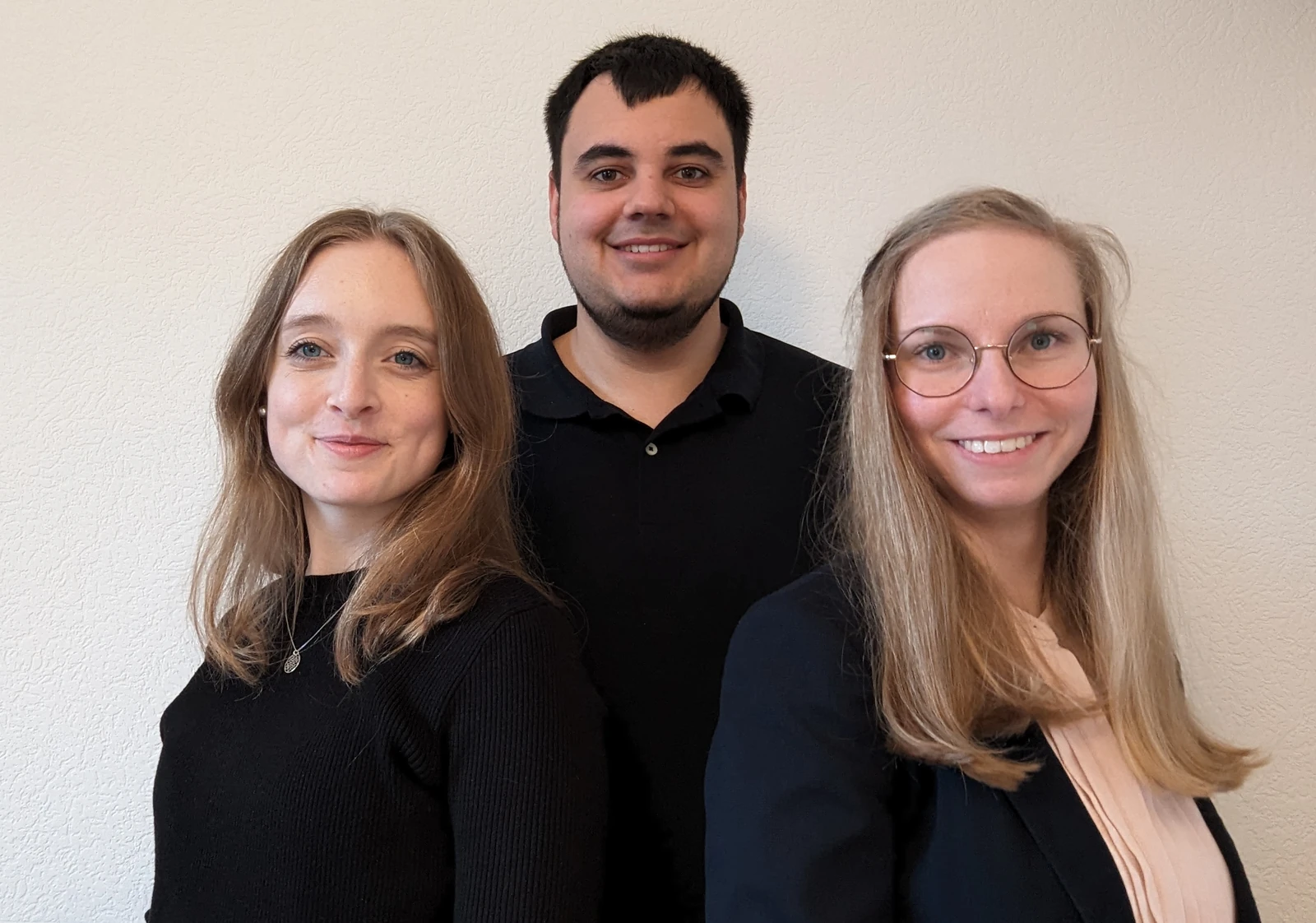 Das LAOLA-Team: Laura Dietrich, Dennis Paulig und Annika Keller